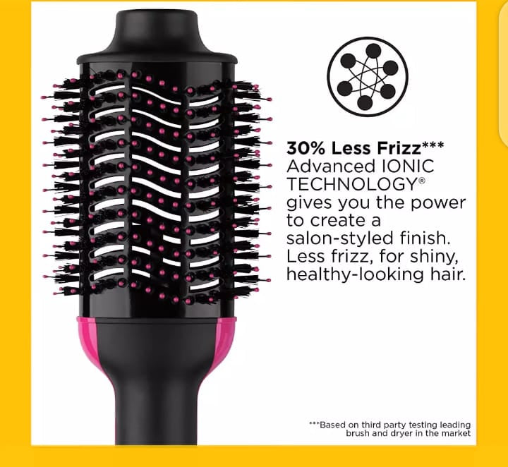 One-Step Hot Air Brush & Hair Dryer