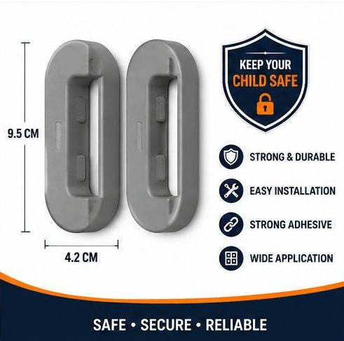 Refrigerator Lock for Child Safety Cabinet Lock Fridge Freezer Door Lock