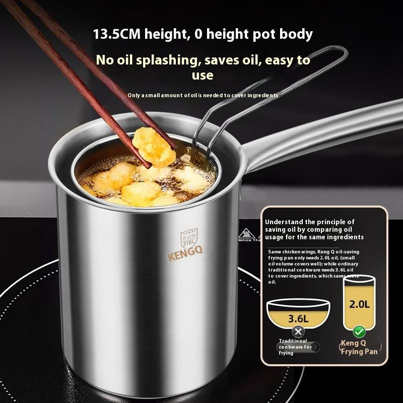 Mini Deep Fryer Pot with Basket