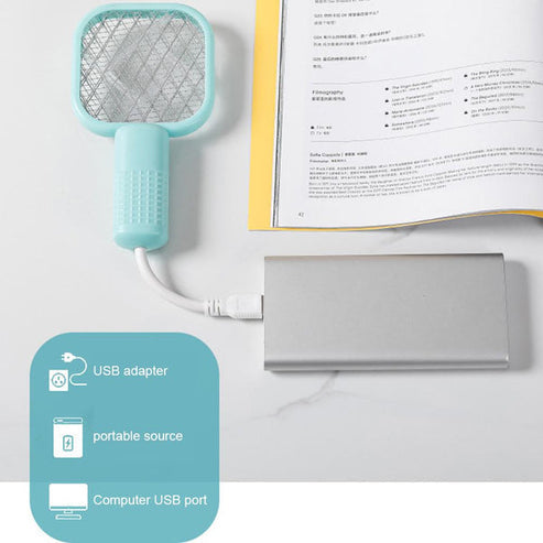 Rechargeable Mosquito Swatter Racket