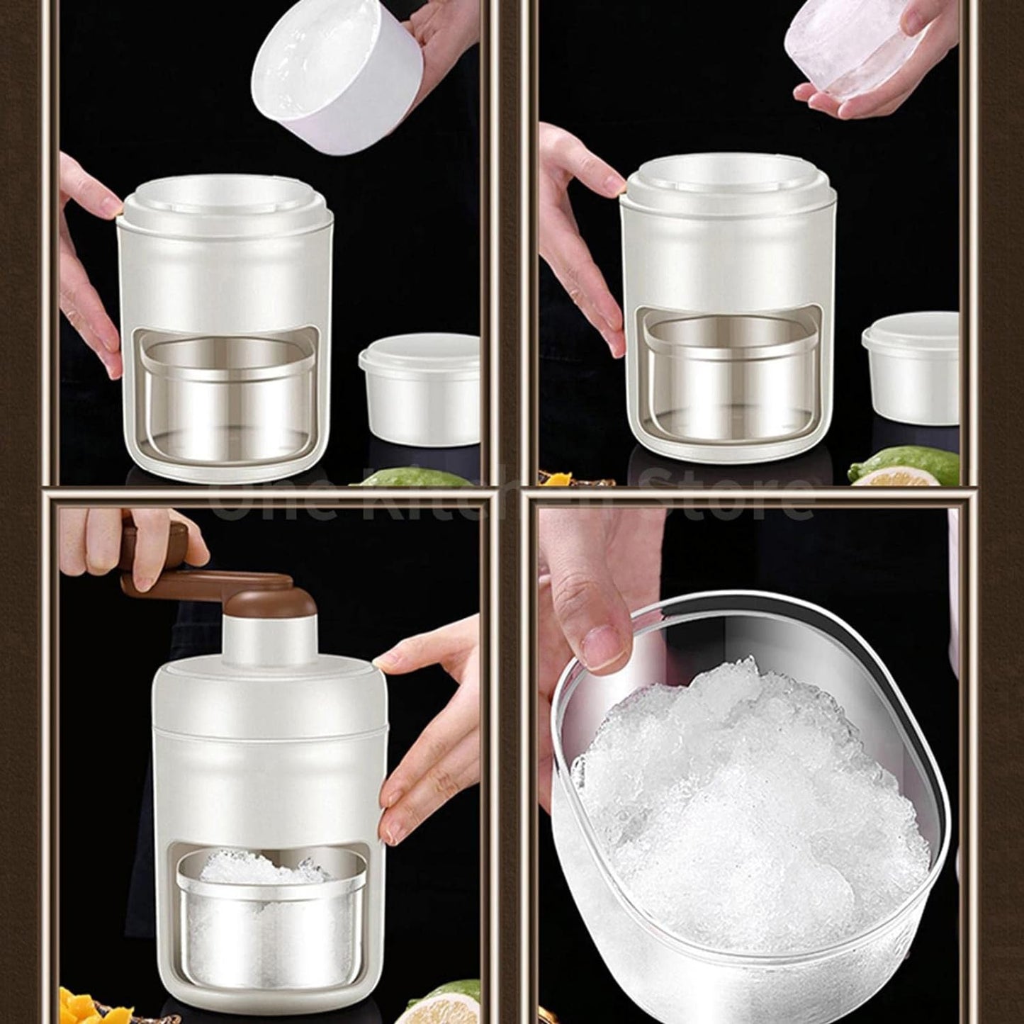 Manual Ice Crusher – Shaved Ice Maker