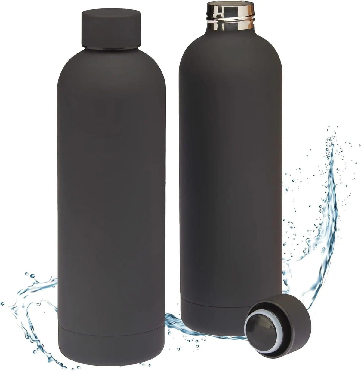 Stainless Steel Matte Water Bottle ā 500ml