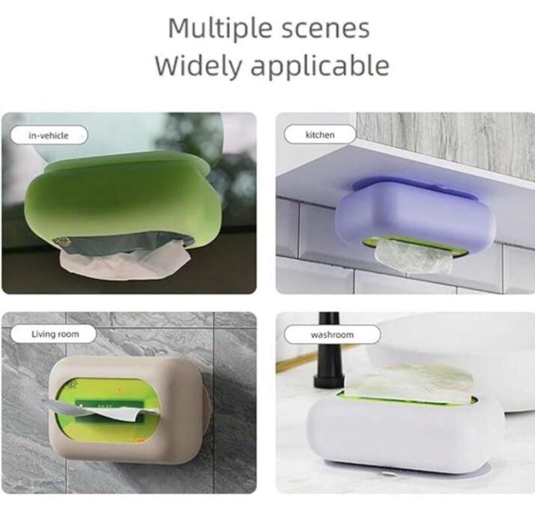 Silicone Suction Tissue Box Holder