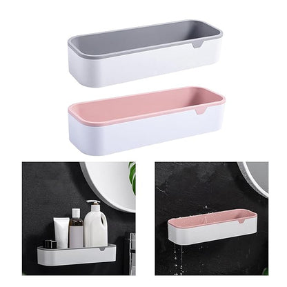 Wall-Mounted Cosmetic & Soap Organizer