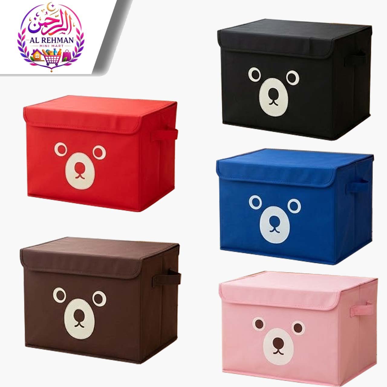 Panda Folding Storage Box – Cute & Stylish Home Organizer