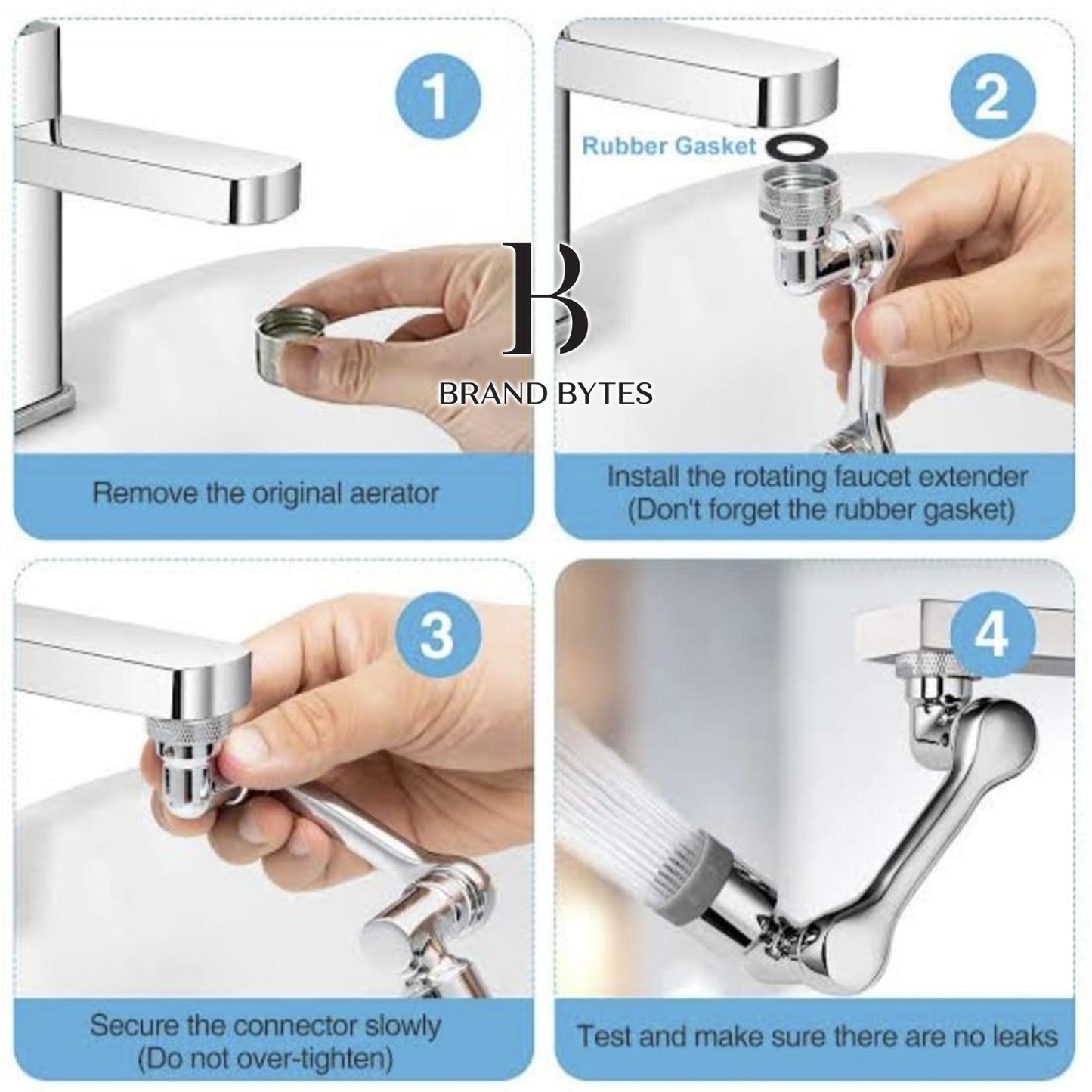 360° Rotatable Tap Extension