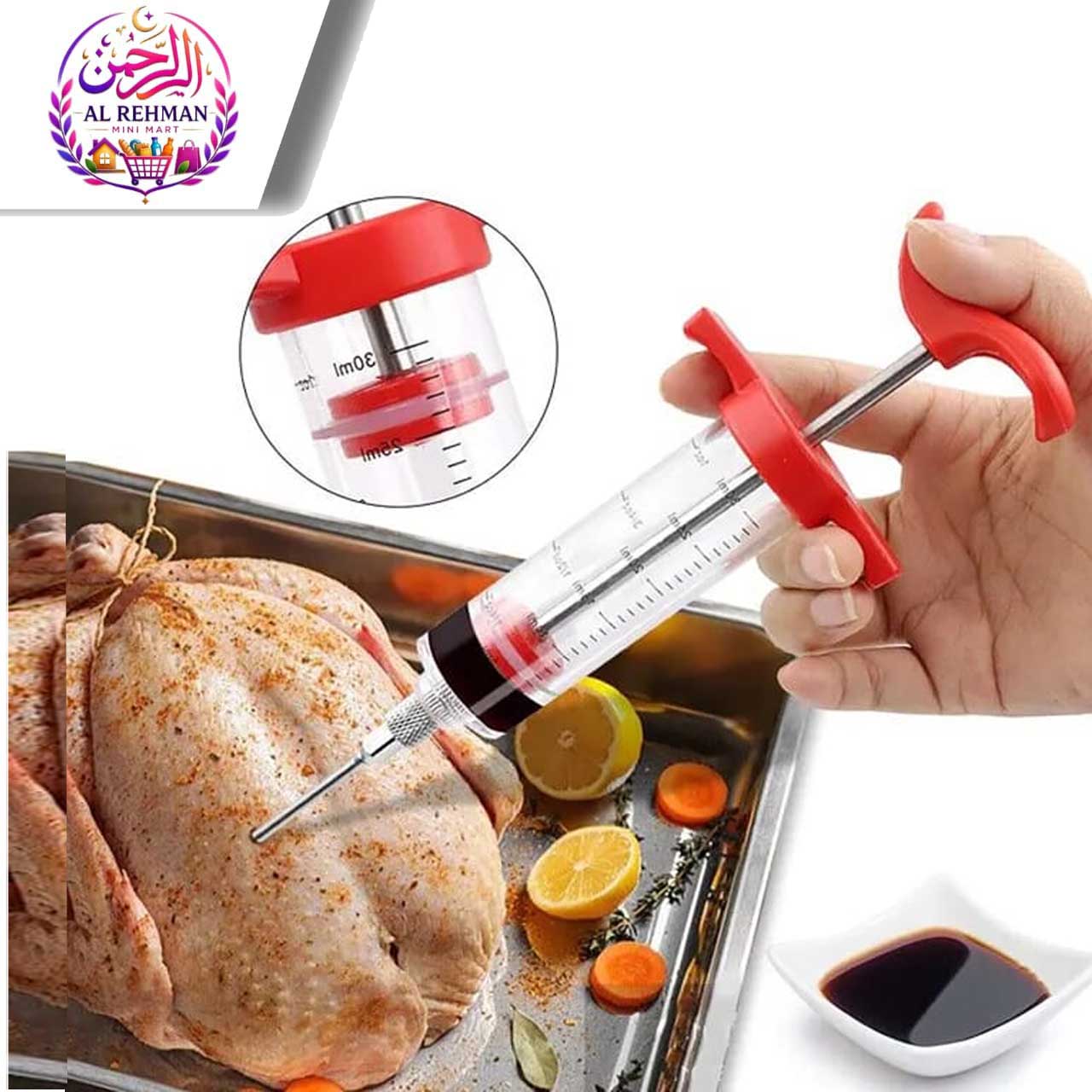 Meat Marinade Injector Syringe