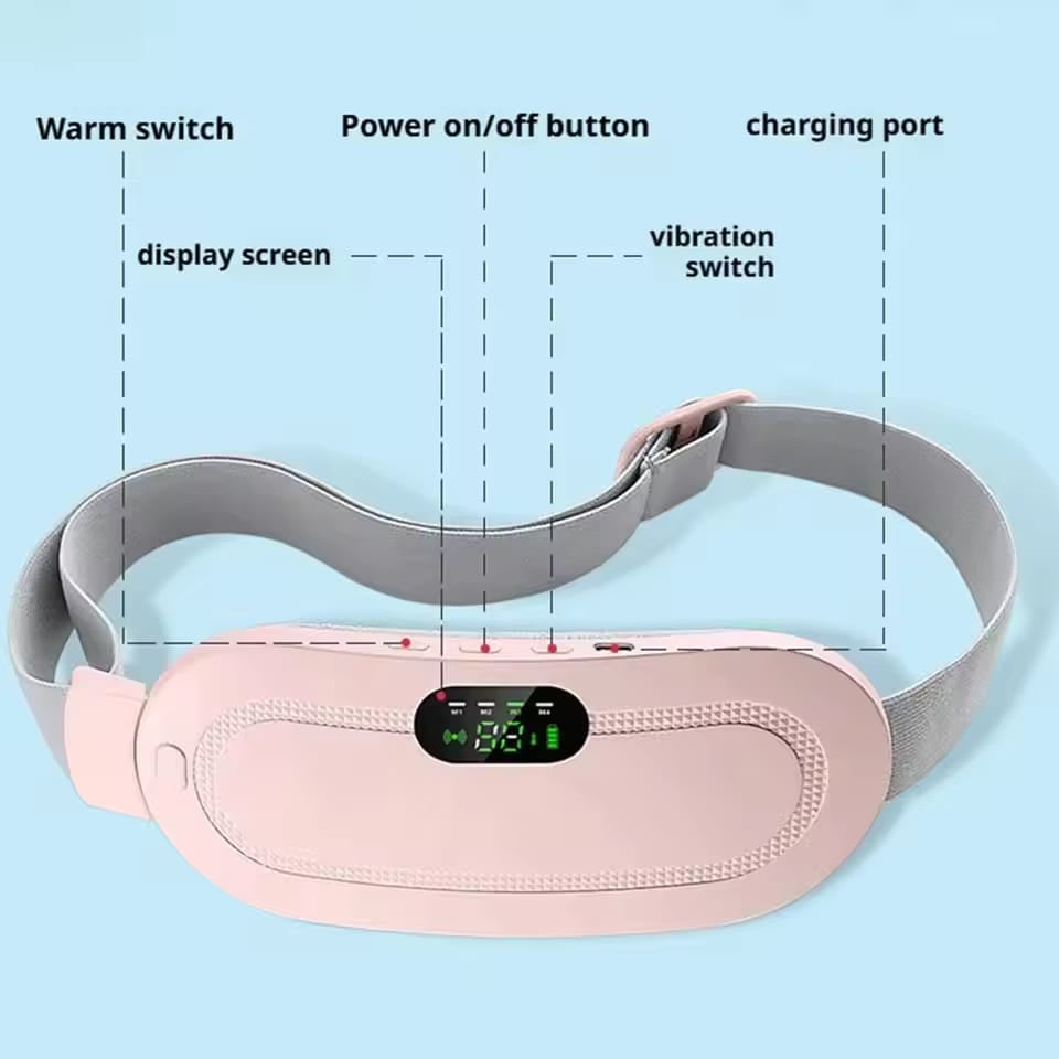 Rechargeable Heating Belt for Period Pain Relief