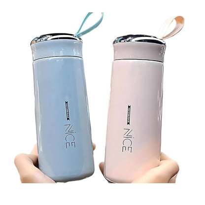 Nice Glass Water Bottle with Silicone Sleeve