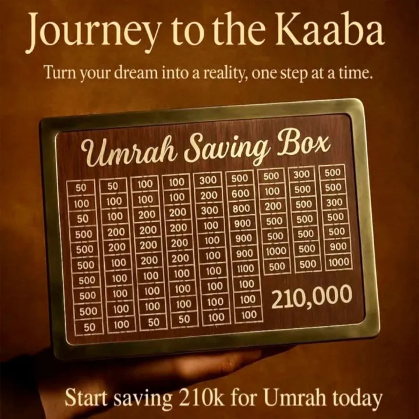Umrah Saving Box