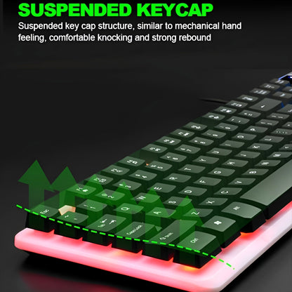 TX35/TX30 RGB Wired Gaming Keyboard | Backlit, Fast Response