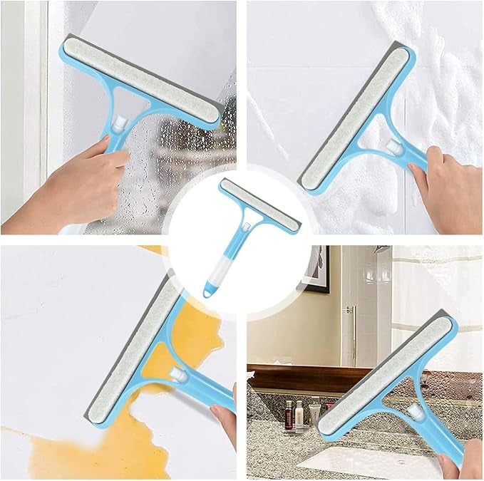 2-in-1 Multifunctional Spray Cleaning Wiper | Window, Mirror, Shower Screen & Car Glass Cleaner