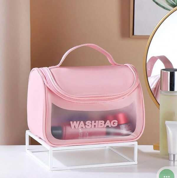 Transparent Waterproof Cosmetic Bag