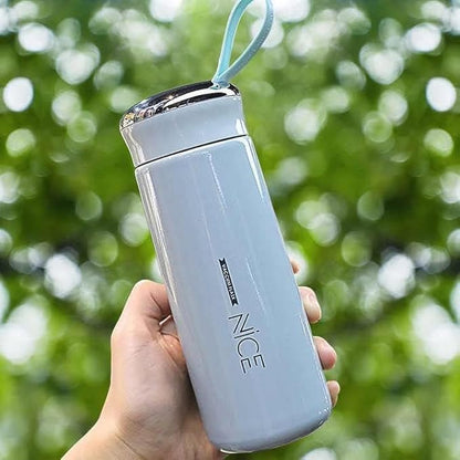 Nice Glass Water Bottle with Silicone Sleeve