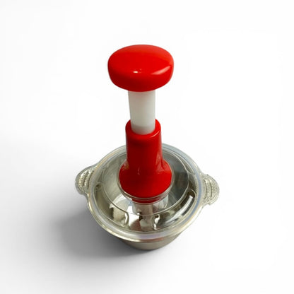Manual Food Chopper – 2L Stainless Steel