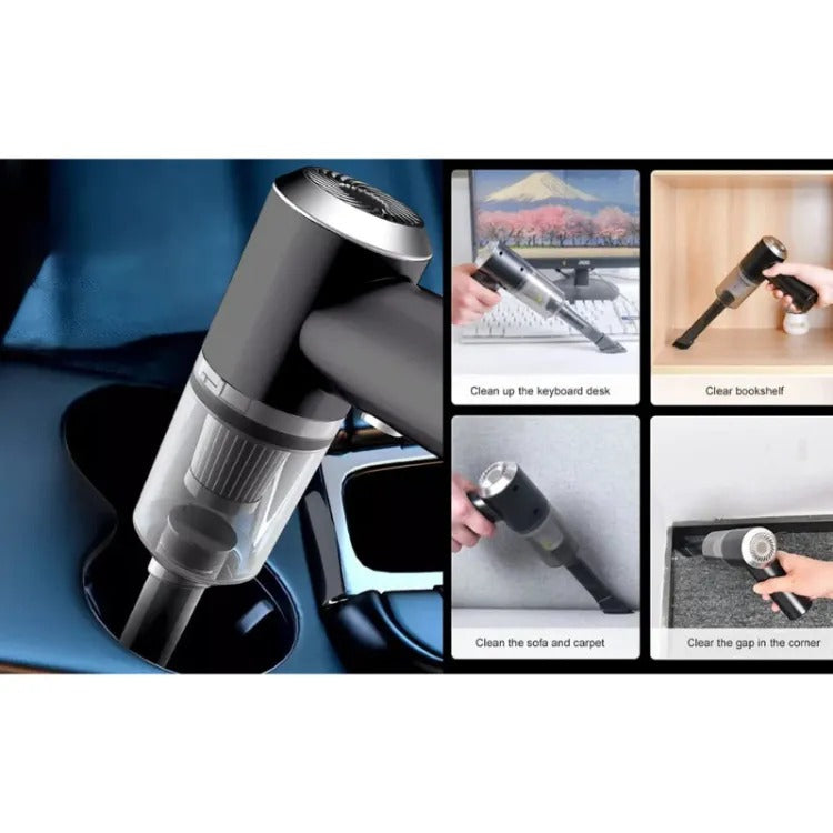 3‑in‑1 Portable Mini Vacuum Cleaner for Car, Home Use