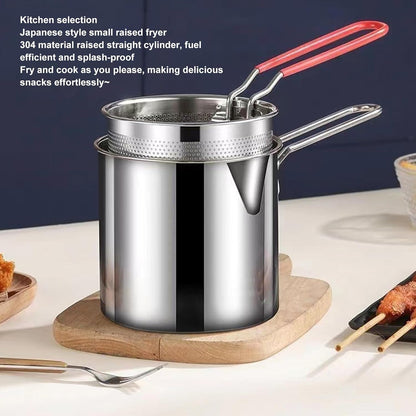 Mini Deep Fryer Pot with Basket