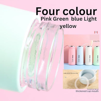 Nice Glass Water Bottle with Silicone Sleeve