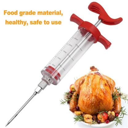 Meat Marinade Injector Syringe