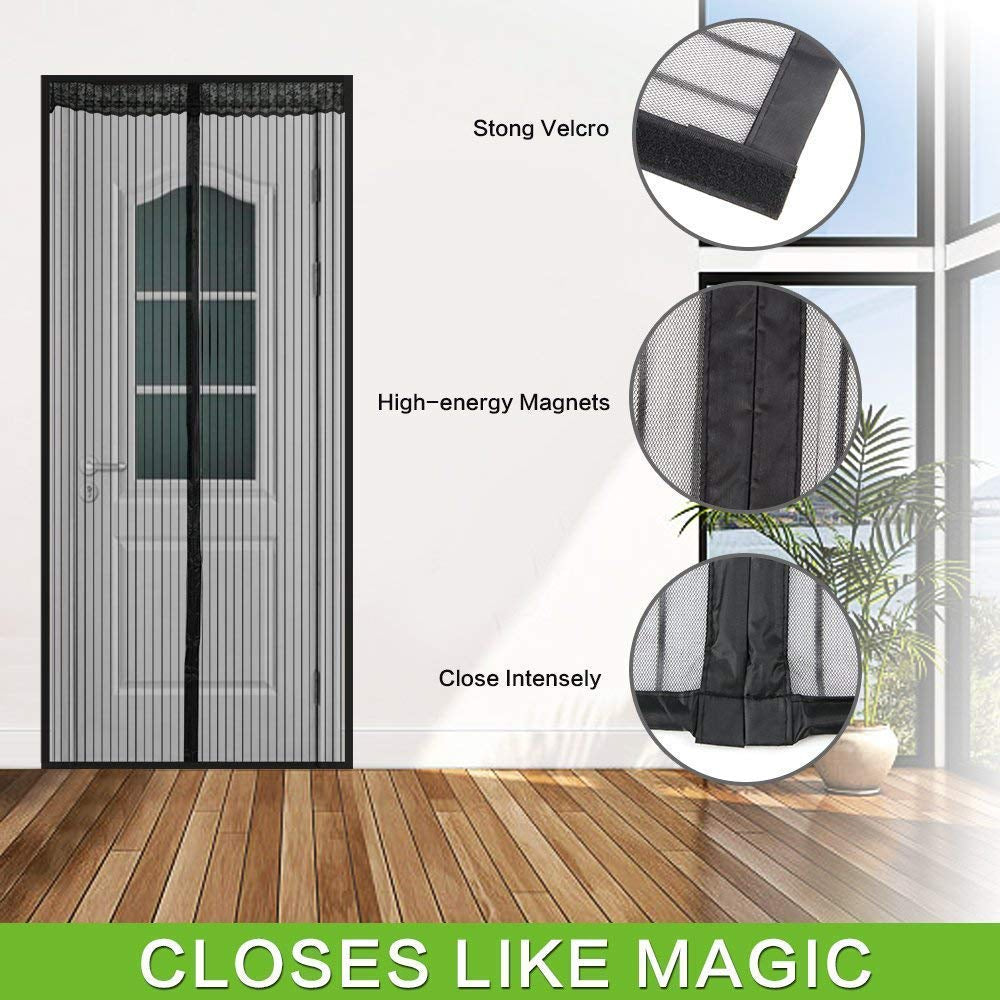 Magnetic Mosquito Door Net Curtain