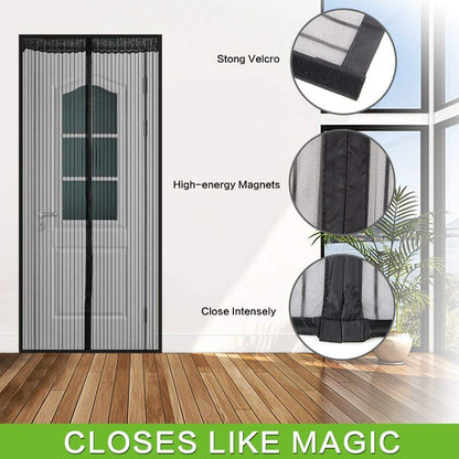 Magnetic Mosquito Door Net Curtain