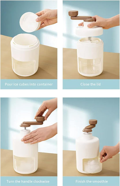 Manual Ice Crusher – Shaved Ice Maker