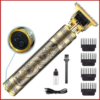 T9 Vintage Hair Trimmer For Men | T9 Rechargeable Shaver Machine For Men