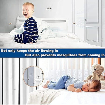 Magnetic Mosquito Door Net Curtain