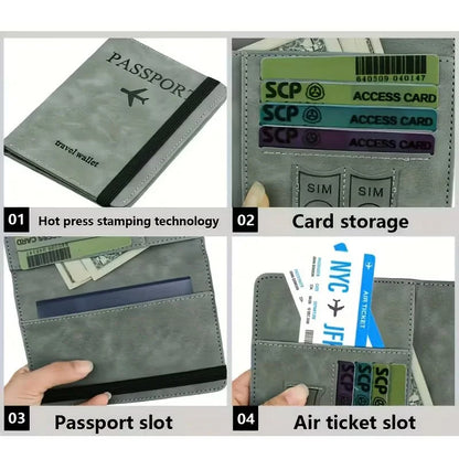 RFID Passport Holder Wallet