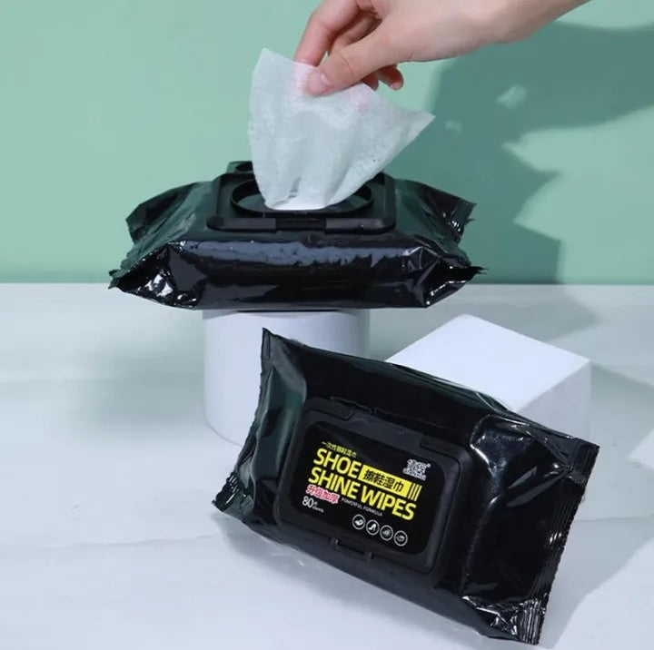 Portable Shoe Cleaning Wipes