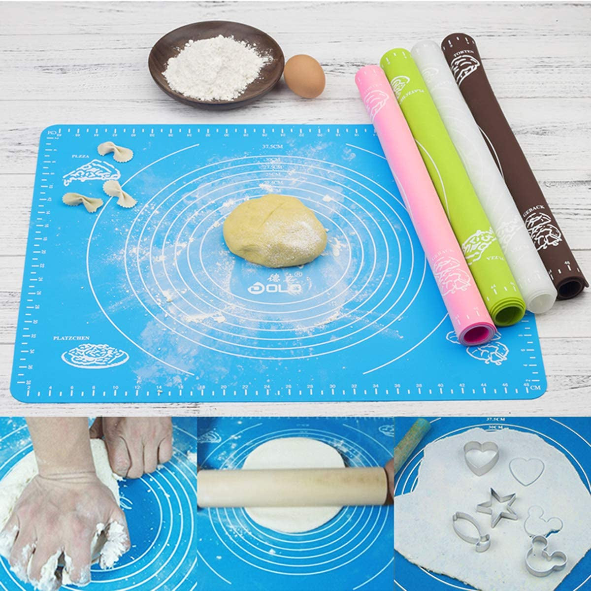 Silicone Rolling Dough Mat
