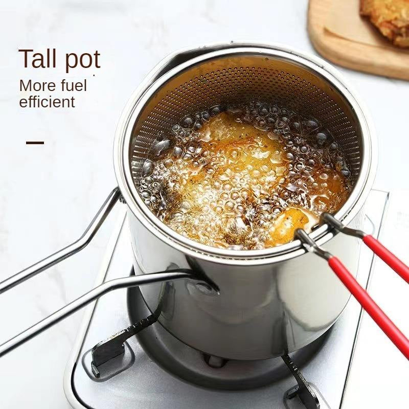 Mini Deep Fryer Pot with Basket