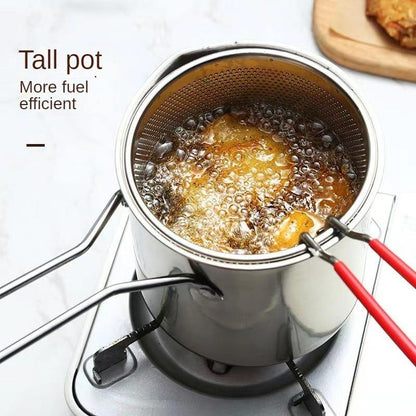 Mini Deep Fryer Pot with Basket