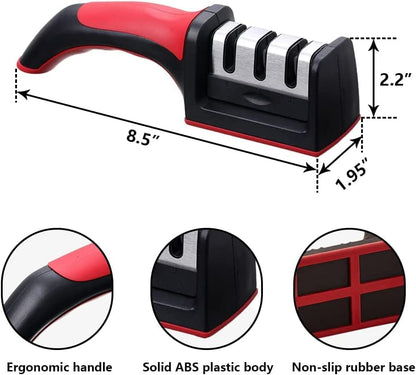 4-in-1 Knife & Scissor Sharpener