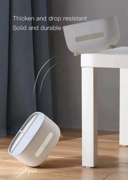 Ecoco Tissue Box With Storage Compartments Multi Functional Storage Box
