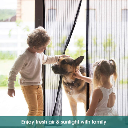 Magnetic Mosquito Door Net Curtain