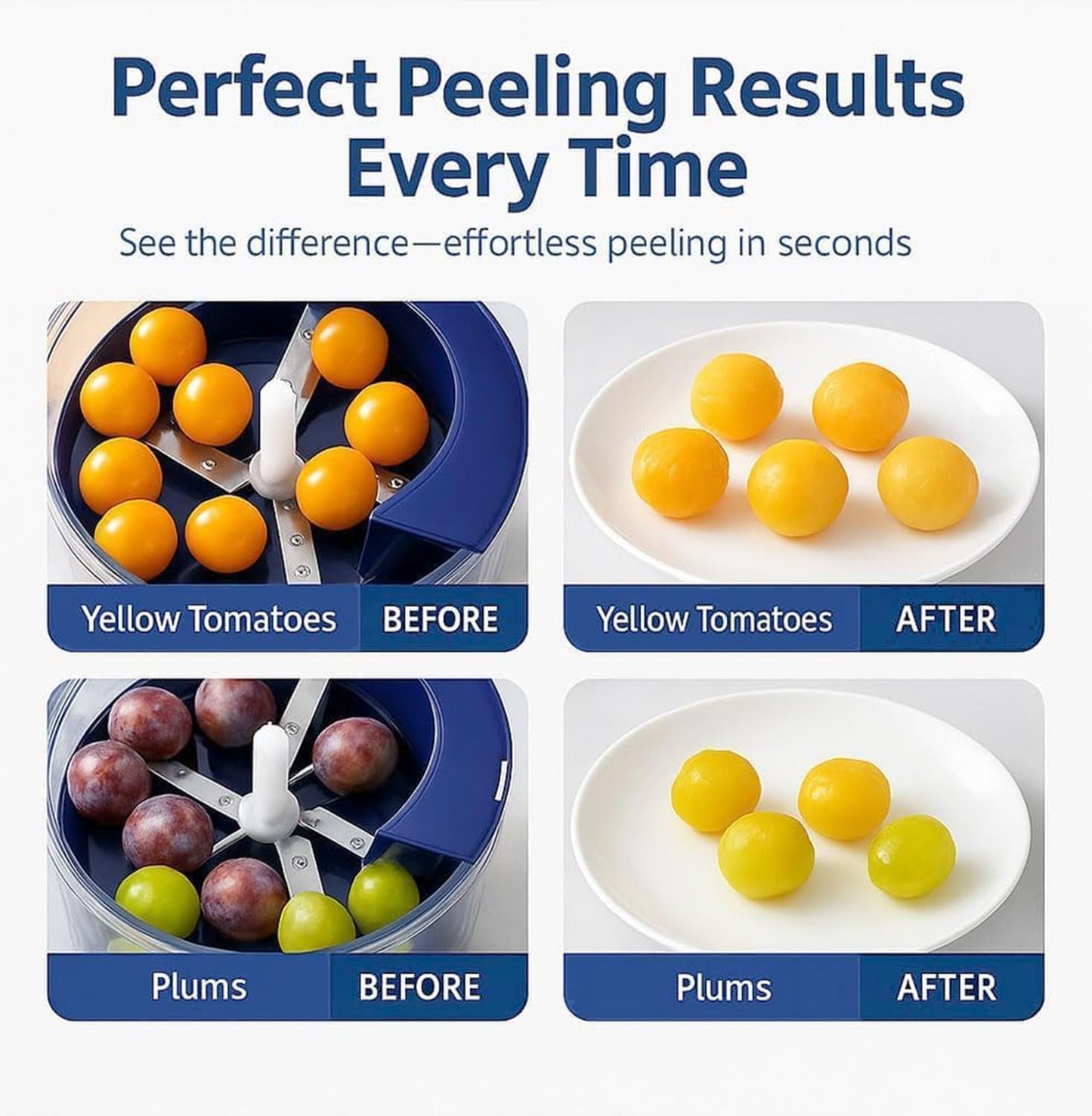 QuickPeel Electric Fruit & Vegetable Peeler