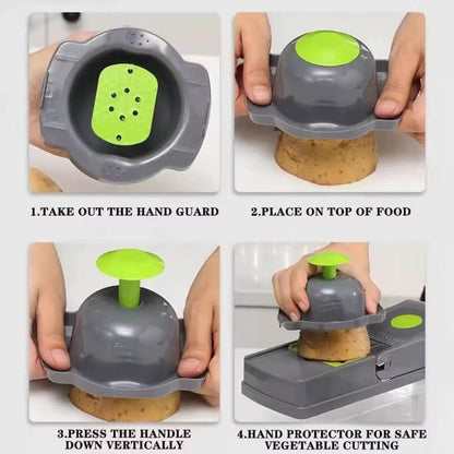 16-in-1 Vegetable Chopper & Slicer