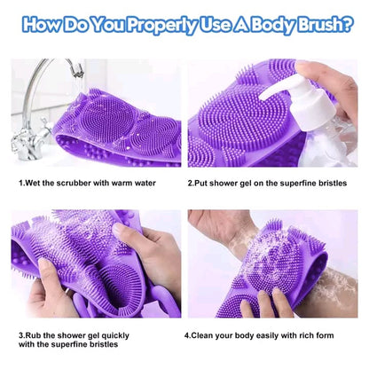 Silicone Back Scrubber
