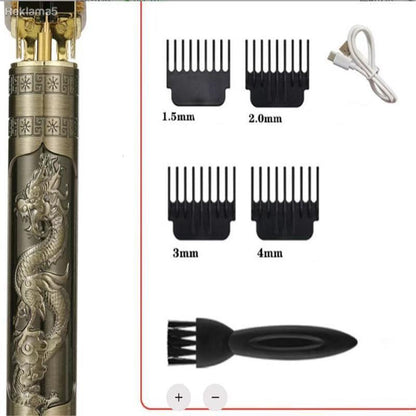 T9 Vintage Hair Trimmer For Men | T9 Rechargeable Shaver Machine For Men