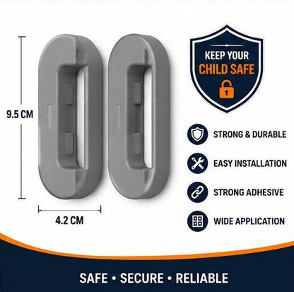 Refrigerator Lock for Child Safety Cabinet Lock Fridge Freezer Door Lock