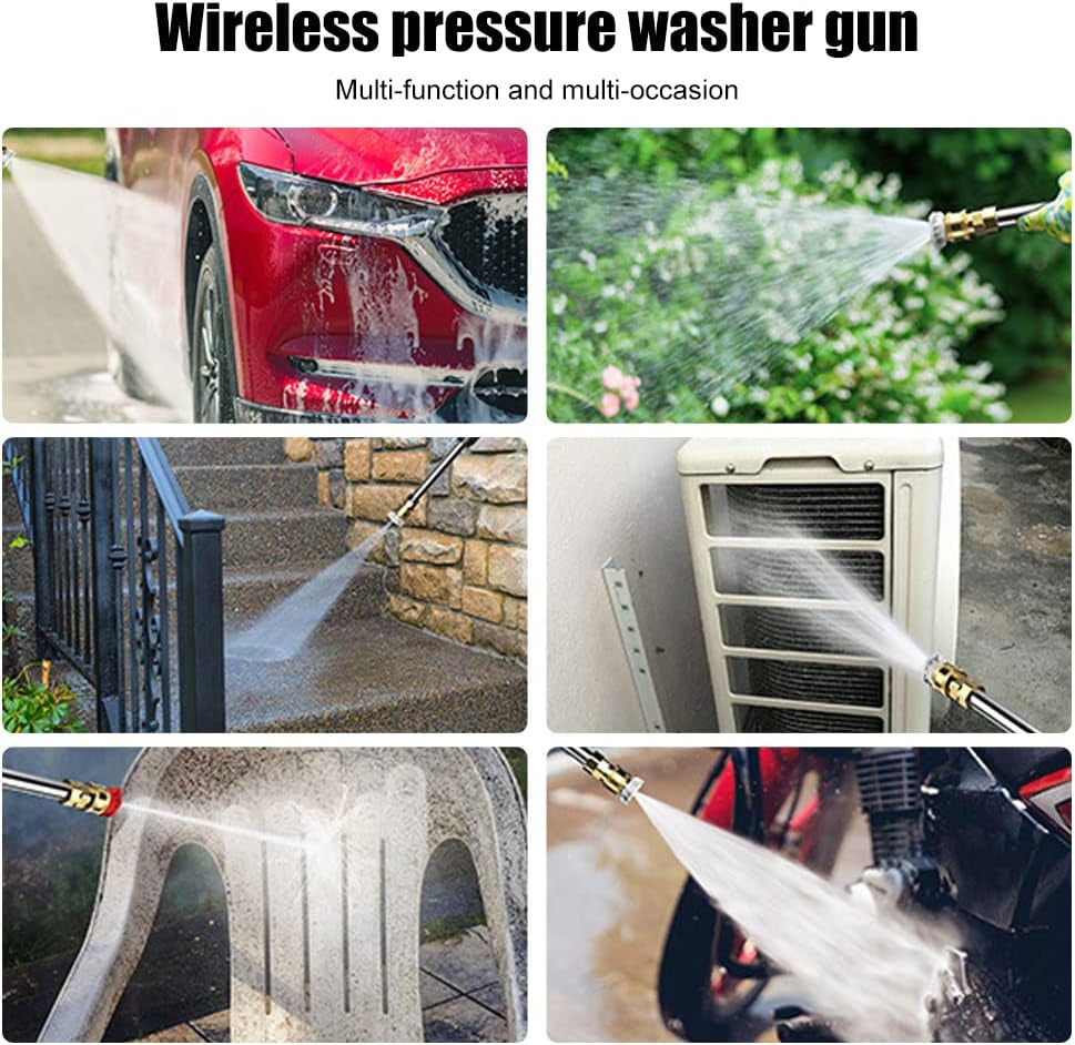 Portable Powerful Cordless High Pressure Washer