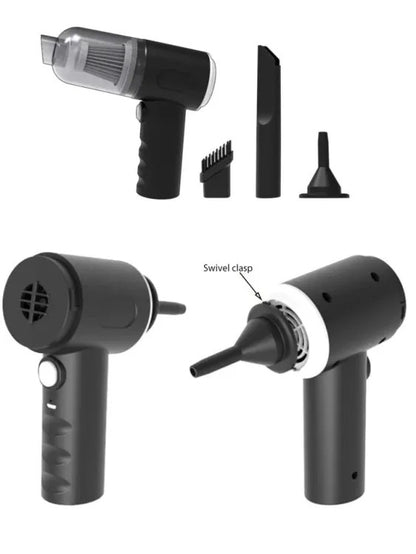 3‑in‑1 Portable Mini Vacuum Cleaner for Car, Home Use
