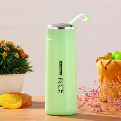 Nice Glass Water Bottle with Silicone Sleeve