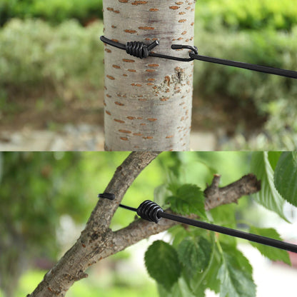 Elastic Clothesline Rope with Clips
