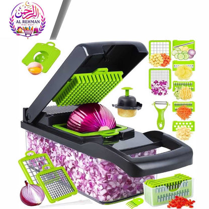 16-in-1 Vegetable Chopper & Slicer