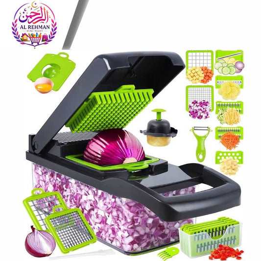 16-in-1 Vegetable Chopper & Slicer