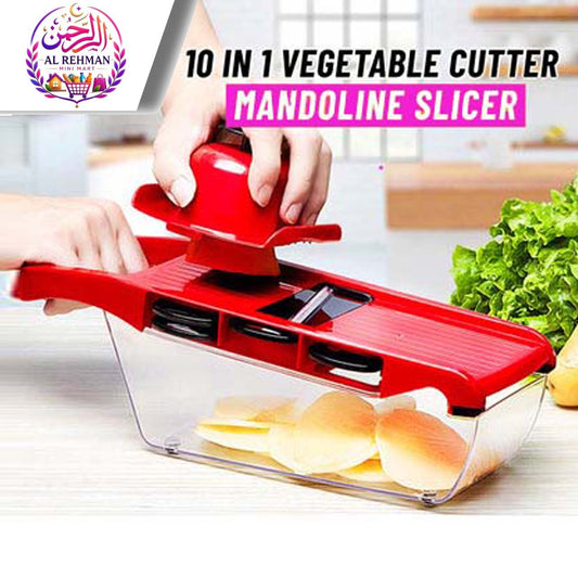 10-in-1 Vegetable Cutter & Mandoline Slicer