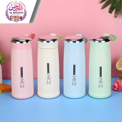 Nice Glass Water Bottle with Silicone Sleeve
