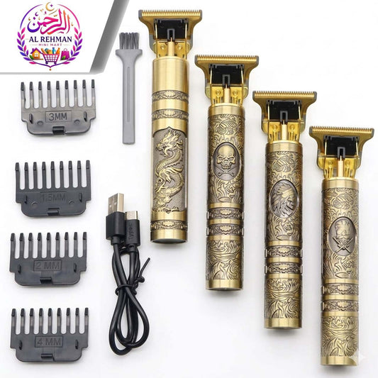 T9 Vintage Hair Trimmer For Men | T9 Rechargeable Shaver Machine For Men